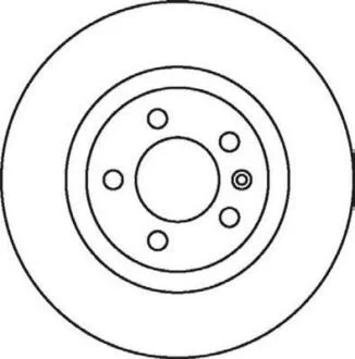 Гальмівний диск задній VW LT, Transporter IV Jurid 562081JC