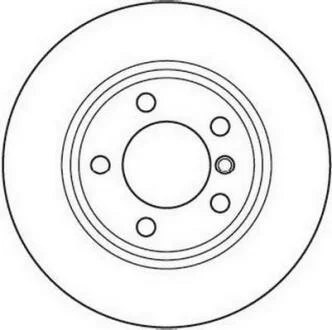Гальмівний диск передній BMW 3-Series, Z3, Z4 Jurid 562090JC