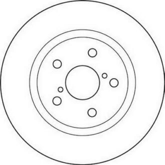 Гальмівний диск передній Toyota RAV-4 (1994->) Jurid 562119JC