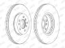 Тормозной диск передний BMW X3 (E83) X5 (E53) 00-11 Jurid 562134JC-1 (фото 1)