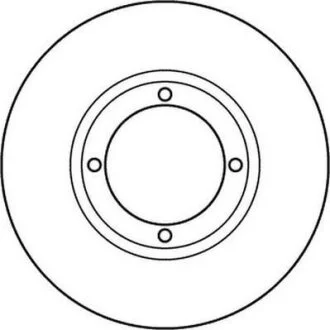 Диск гальмівний (комп. 2шт.) Jurid 562138JC