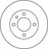Гальмівний диск задній VW Lupo, Polo / Seat Ibiza, Cordoba, Arosa Jurid 562171JC (фото 1)