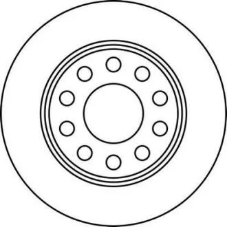 Гальмівний диск задній Audi A4 / Seat Exeo Jurid 562191JC