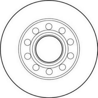 Гальмівний диск задній Audi A4 / Seat Exeo Jurid 562192JC