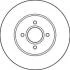 Диск гальмівний передній вентильований Jurid 562206JC (фото 1)
