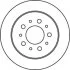 Диск гальмівний (комп. 2шт.) Jurid 562215JC (фото 1)