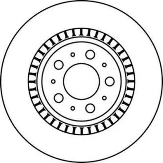 Гальмівний диск задній Volvo XC90 Jurid 562218JC