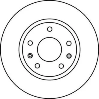 Диск гальмівний (комп. 2шт.) Jurid 562225JC