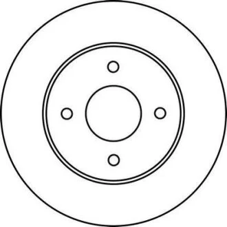 Диск гальмівний (комп. 2шт.) Jurid 562227JC
