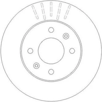 Диск гальмівний (комп. 2шт.) Jurid 562273JC