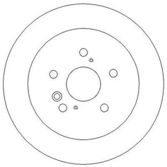 Диск гальмівний (комп. 2шт.) Jurid 562276JC