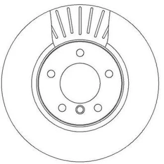 Диск тормозной (комп. 2шт.) Jurid 562320JC