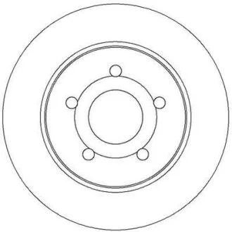 Гальмівний диск задній Ford C-Max, Focus Jurid 562361JC