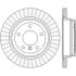Диск тормозной задний вентилируемый 300x20 BMW E81/87/91/92 F30-F32 1.6-2.5 03- Jurid 562442JC (фото 1)