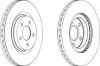 Диск гальмівний (комп. 2шт.) Jurid 562524JC (фото 2)