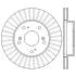 Гальмівний диск передній ACURA RSX Купе / HONDA CIVIC VII, CR-Z, INTEGRA Jurid 562548JC (фото 1)