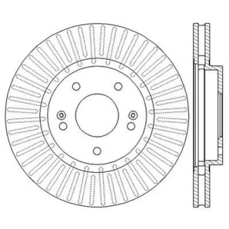 Диск гальмівний (комп. 2шт.) Jurid 562549JC
