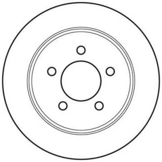 Диск гальмівний (комп. 2шт.) Jurid 562646JC