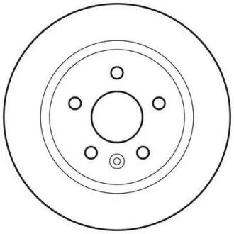 Гальмівний диск задній Opel Astra J, Mokka / Cherrolet Cruze, Aveo, Trax Jurid 562651JC