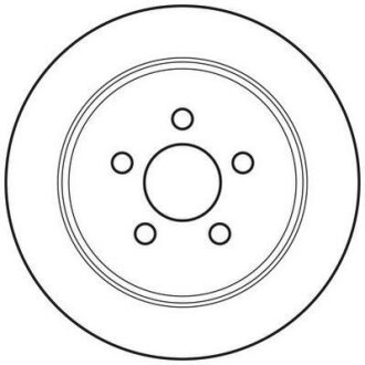 Диск гальмівний (комп. 2шт.) Jurid 562656JC