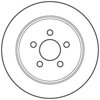Диск гальмівний (комп. 2шт.) Jurid 562656JC