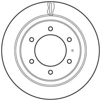 Диск гальмівний (комп. 2шт.) Jurid 562665JC