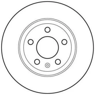 Гальмівний диск задній Audi A4 / Seat Exeo Jurid 562667JC