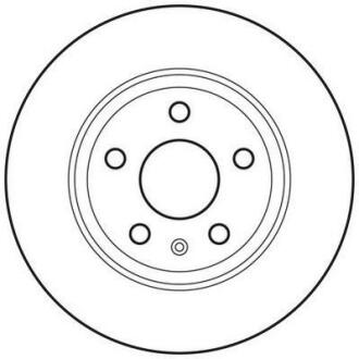 Гальмівний диск задній Audi TT Jurid 562676JC