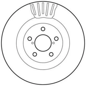 Гальмівний диск передній Subaru BRZ, Forester, Impreza, Legacy, Outback, XV Jurid 562677JC