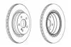 Гальмівний диск задній Mercedes C-Class (W204, S204), E-Class (A207, C207) Jurid 562680JC (фото 1)