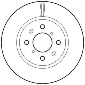 Диск гальмівний (комп. 2шт.) Jurid 562694JC