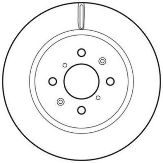 Диск гальмівний (комп. 2шт.) Jurid 562699JC