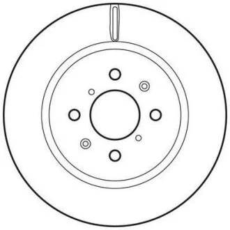 Диск гальмівний (комп. 2шт.) Jurid 562699JC