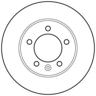Гальмівний диск задній Nissan Interstar, NV400 / Opel Movano / Ranaul Master III Jurid 562714JC
