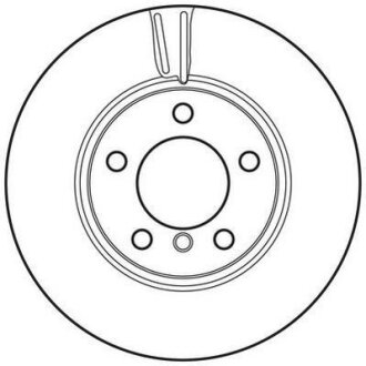 Диск гальмівний (комп. 2шт.) Jurid 562717JC