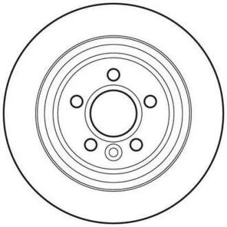 Тормозной диск передний вентилируемый Opel Insignia 08- Jurid 562741JC