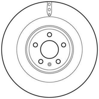 Гальмівний диск задній Audi A6, A7, A8 Jurid 562767JC