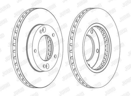 Диск гальмівний Jurid 562772JC-1
