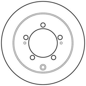 Гальмівний диск задній CHRYSLER Sebring / MITSUBISHI Space Runner, Pajero Sport, Outlander Jurid 562781JC