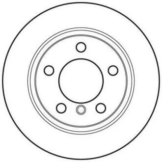 Гальмівний диск Jurid 562792JC