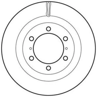 Гальмівний диск Jurid 562828JC