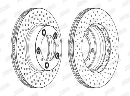 Гальмівний диск Jurid 562850JC-1