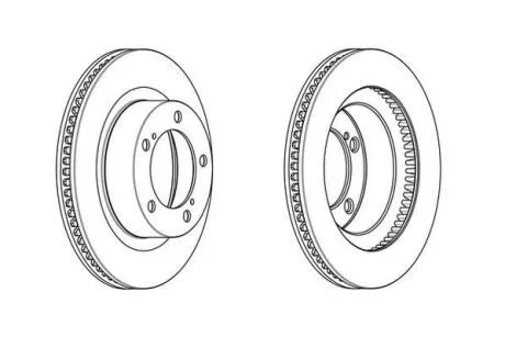 Гальмівний диск Jurid 562887JC-1