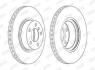 Тормозной диск передний (328x28 мм) BMW X3 (F25) X4 (F26) 10-18 Jurid 562891JC-1 (фото 1)
