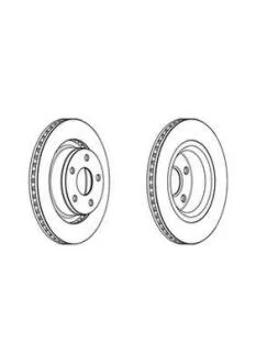 Гальмівний диск Jurid 562952JC-1