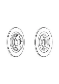 Гальмівний диск задній Mercedes GLE (W166), M-Class (W166) (2011->) Jurid 562955JC