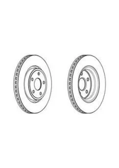 Гальмівний диск Jurid 562972JC-1