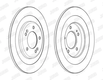 Диск гальмівний Jurid 563001JC