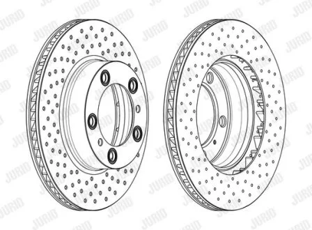 Гальмівний диск Jurid 563015JC-1