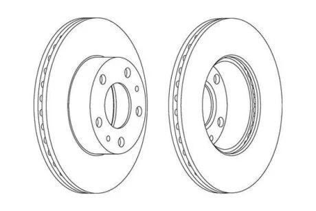 Диск гальмівний Jurid 563018J